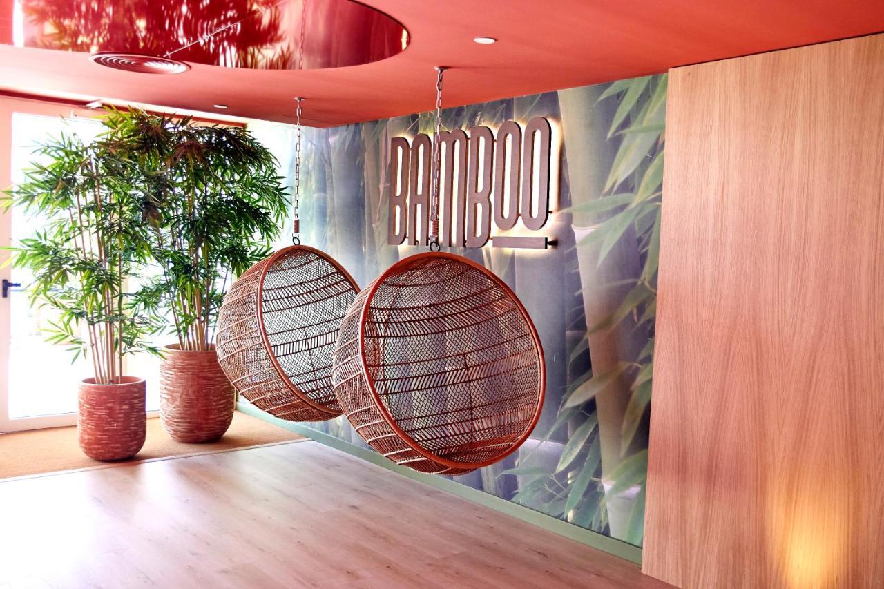Atzavara Hotel & Spa Santa Susanna Exterior photo Interior of Bamboo