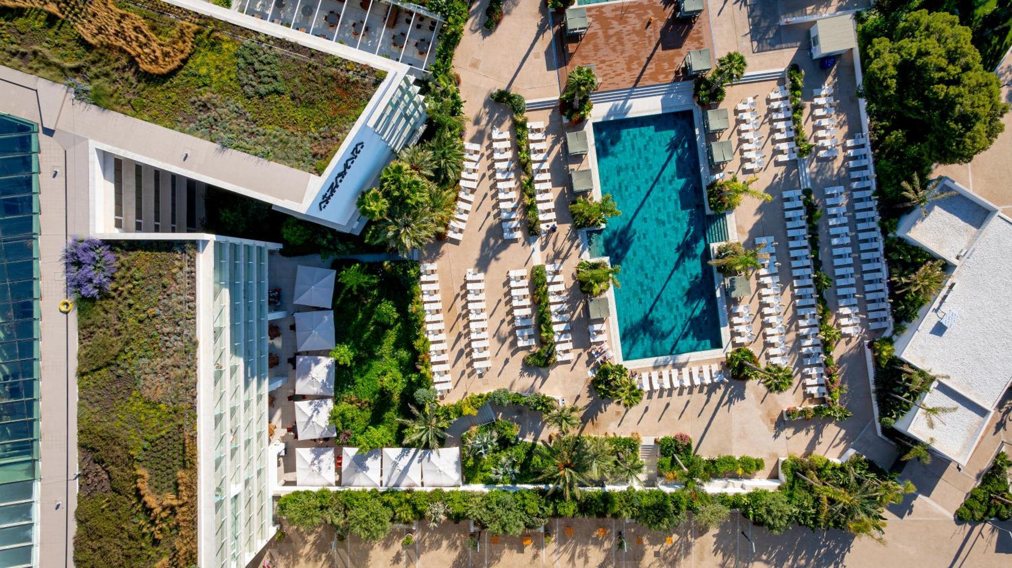 Atzavara Hotel & Spa Santa Susanna Exterior photo Aerial view of the hotel