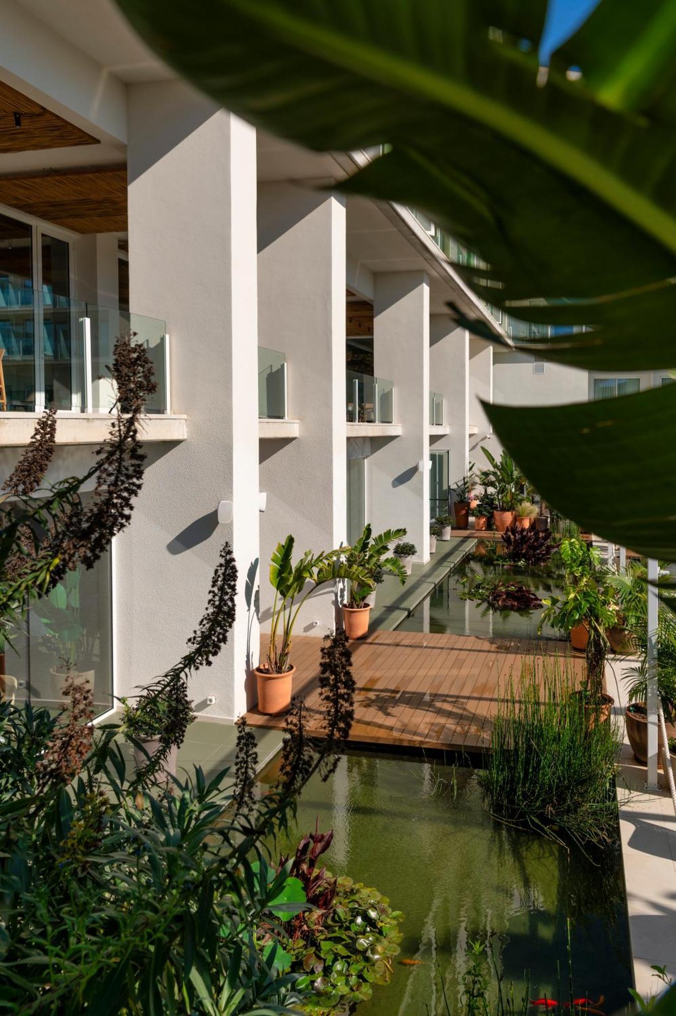 Atzavara Hotel & Spa Santa Susanna Exterior photo The balconies